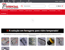 Tablet Screenshot of potencialferragens.com.br